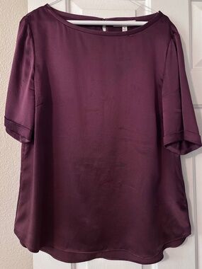 Blouse - burgundy